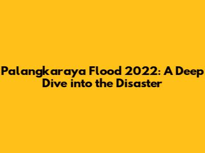 Palangkaraya Flood 2022: A Deep Dive into the Disaster